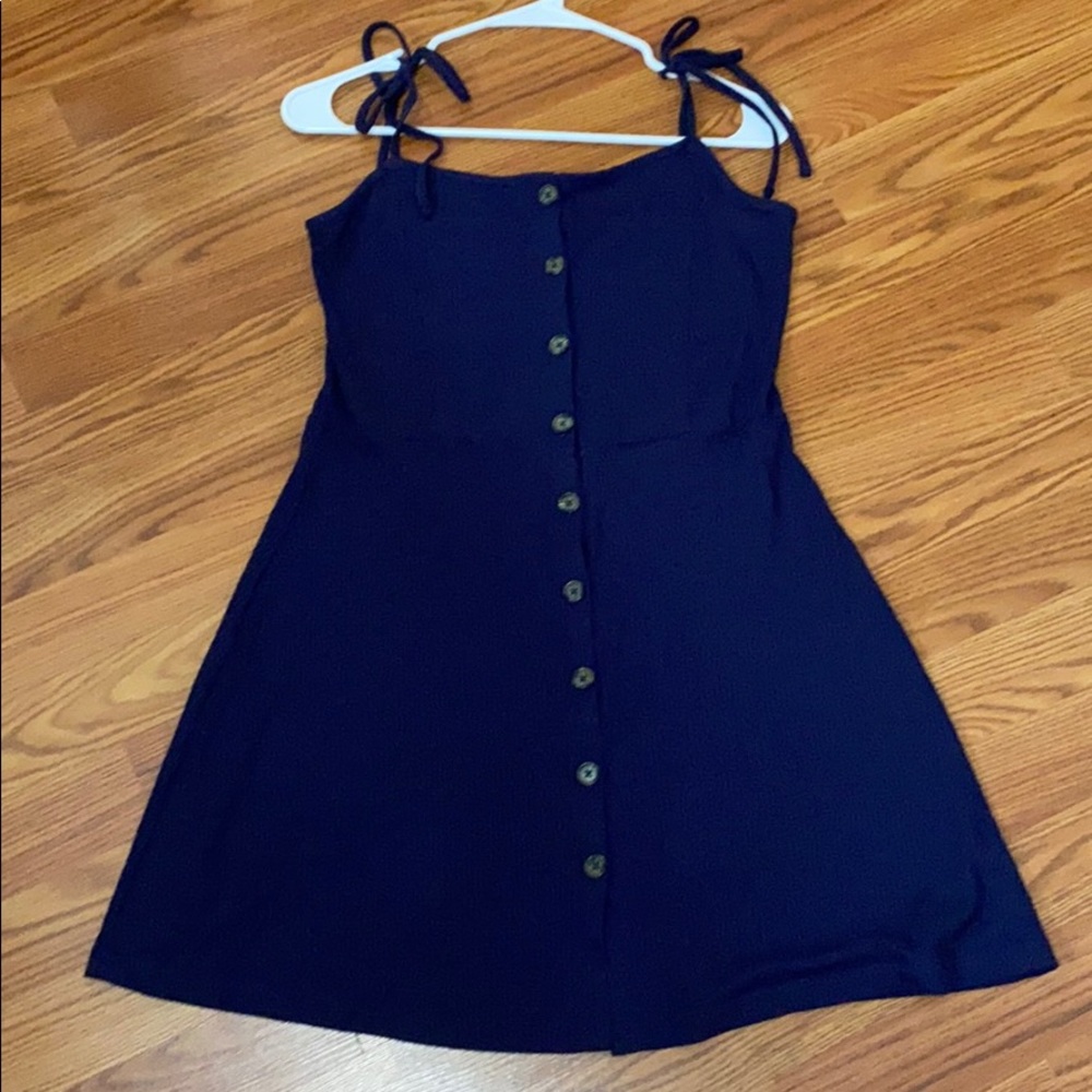 Top shop blue dress